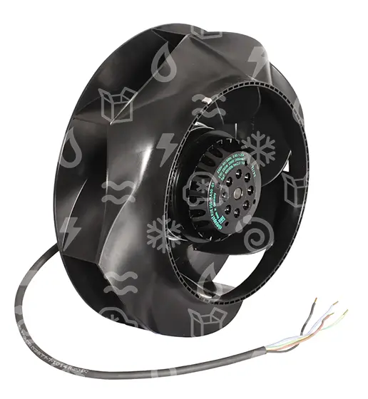 ventilátor radiální EBM PAPST, 250 mm, R2E250-RA50-01
